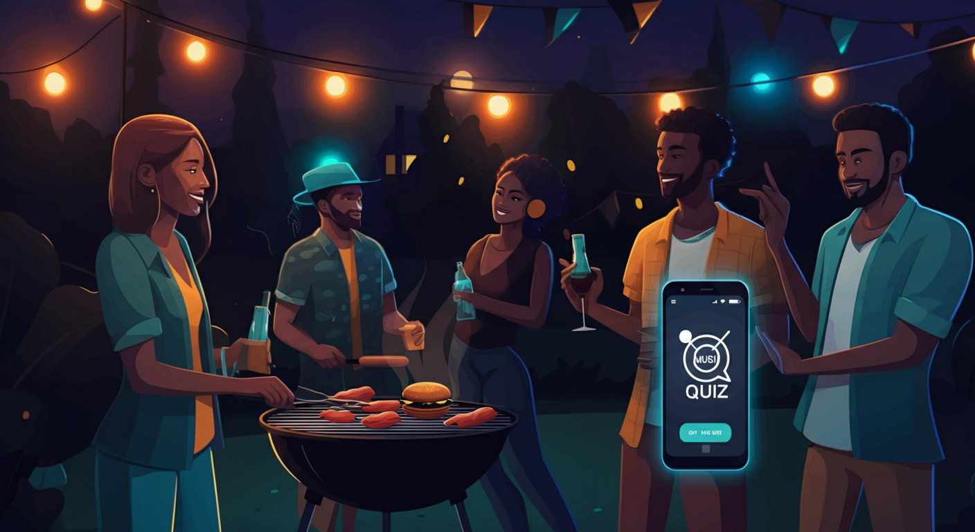 Jeux musicaux BBQ : transformez votre barbecue en fête