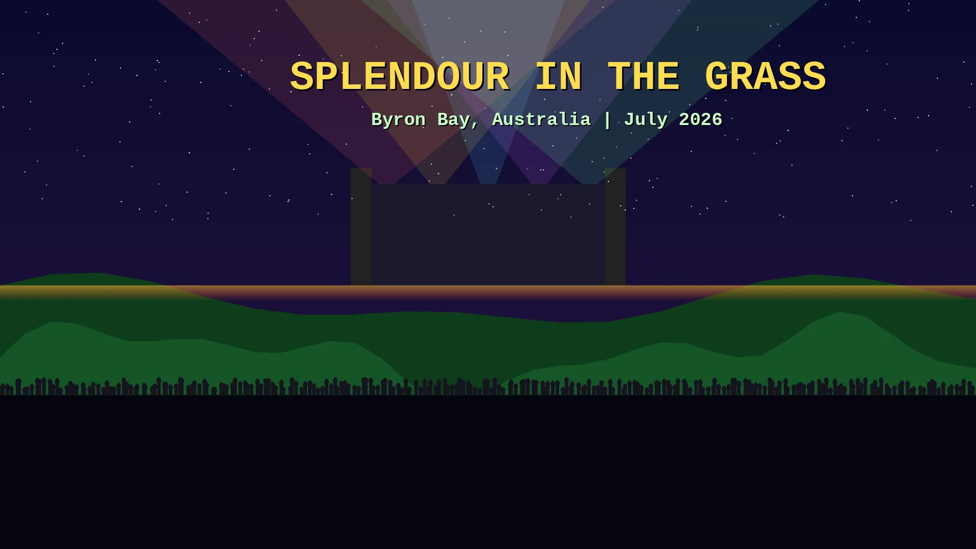 Maak je eigen Splendour in the Grass 2026 Hitster-pack met Hitify